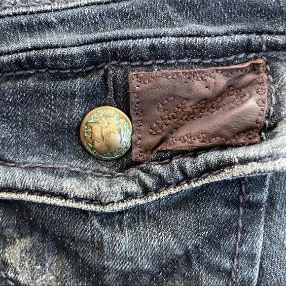 Stitch’s Maya Buffalo button country girl jeans 24 - Picture 9 of 9